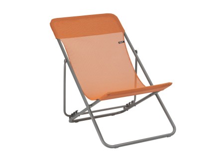 Lafuma Mobilier Liegestuhl Maxi Transat Clementine/Titane